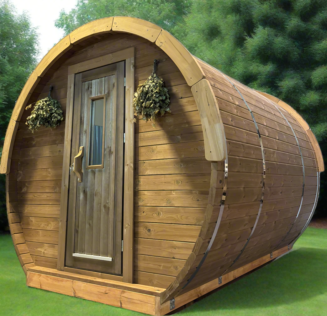 8'x12' Sauna Thermo-wood