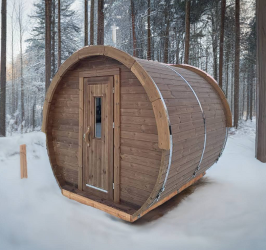 8'x8' Sauna Thermo-wood